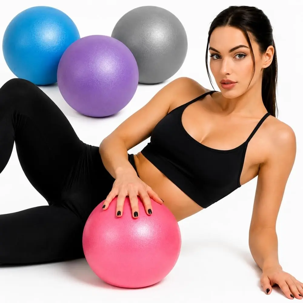 Bola Suiça Para Pilates, Yoga, Alongamento, Fisioterapia e Exercício Multifuncional