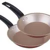 Conjunto de Frigideiras Antiaderente Panelux de Alumínio Magnific Cereja 2 Peças - 1