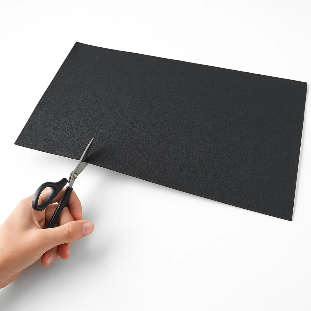 Protetor Feltro Autoadesivo 48x24cm p/Pés de Móveis Ajustável Anti-Risco | Recortável no Tamanho Desejado, Protege Pisos de Riscos e Arranhões, Ideal p/ Cadeiras, Mesas, Sofás e Outros Móveis