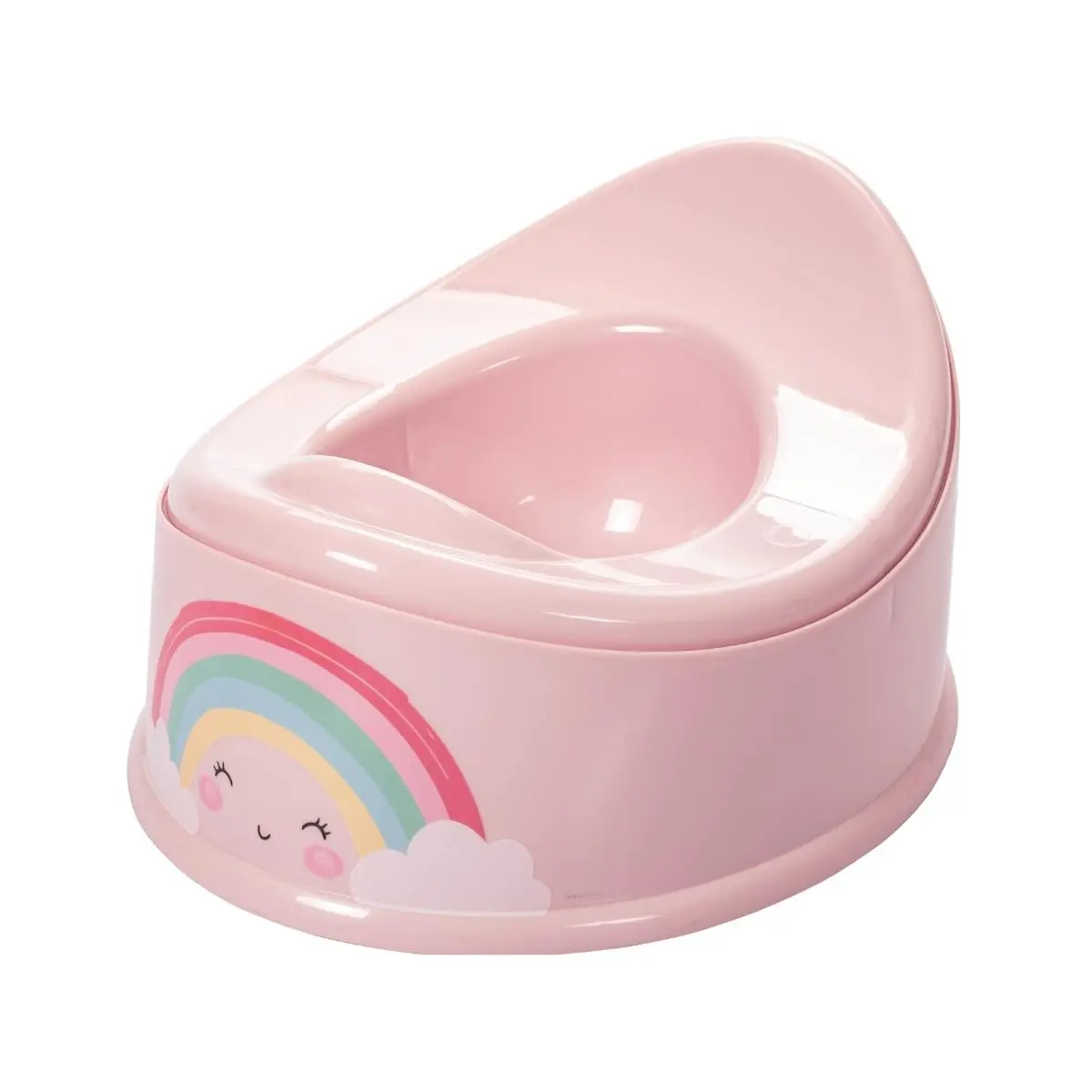 Urinol Plasútil Troninho Infantil Penico Assento Sanitário (Arco-Íris)