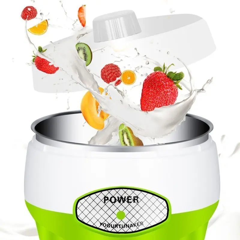 Fabricante De Iogurte Compacto , Máquina De Fazer Grego , Faça Você Mesmo , Caseiro Para Casa , Orgânico , Queijo , Plug - 1