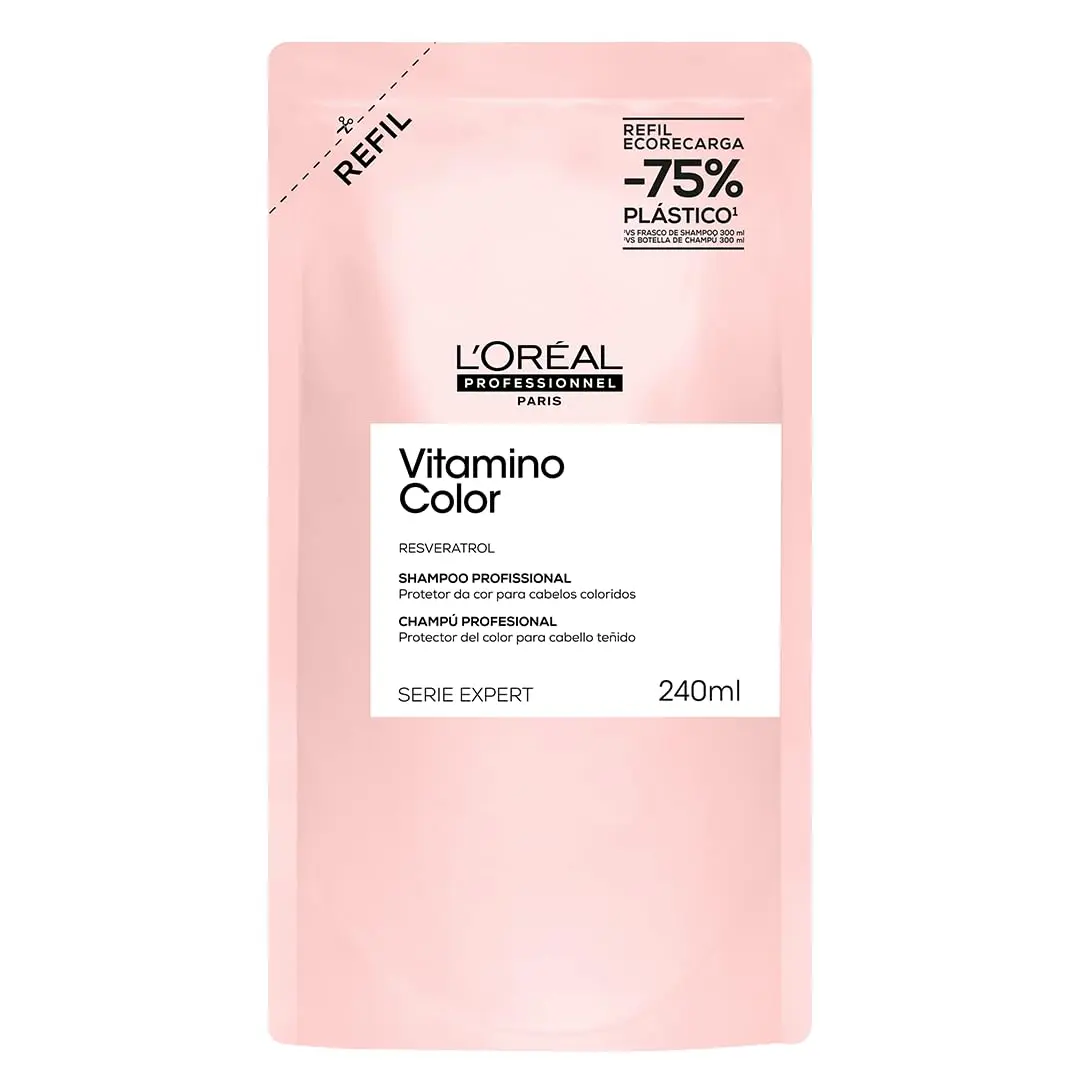 L’Oréal Professionnel | Vitamino Color Shampoo Refil | Com Resveratrol para cabelos coloridos | SERIE EXPERT