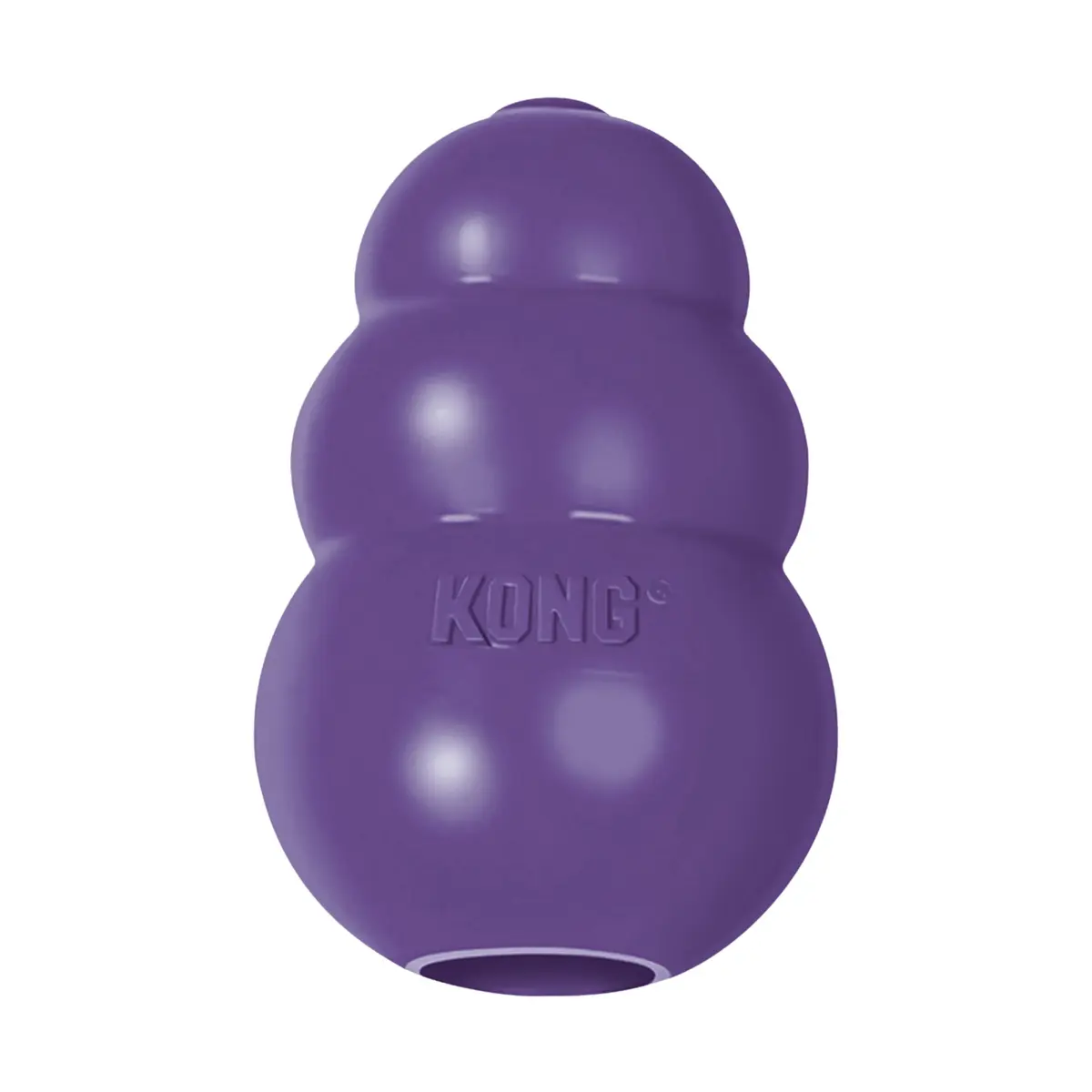 KONG Senior – Brinquedo para cães com borracha suave e natural – Brinquedo durável para cães mais velhos – Use guloseimas com brinquedo de mastigar – Brinquedo para mastigar e pegar – para cães