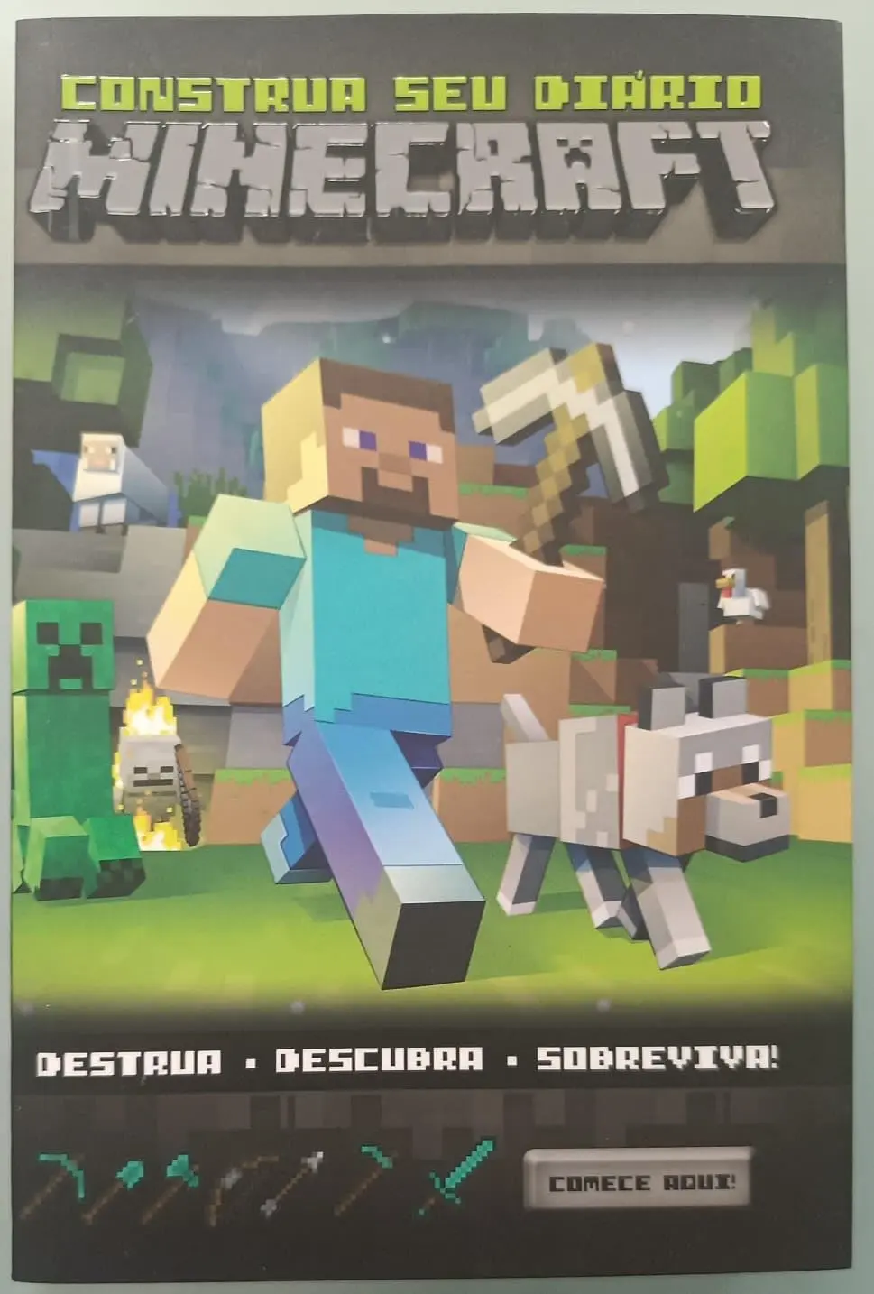 Construa seu Diario Minecraft - 1