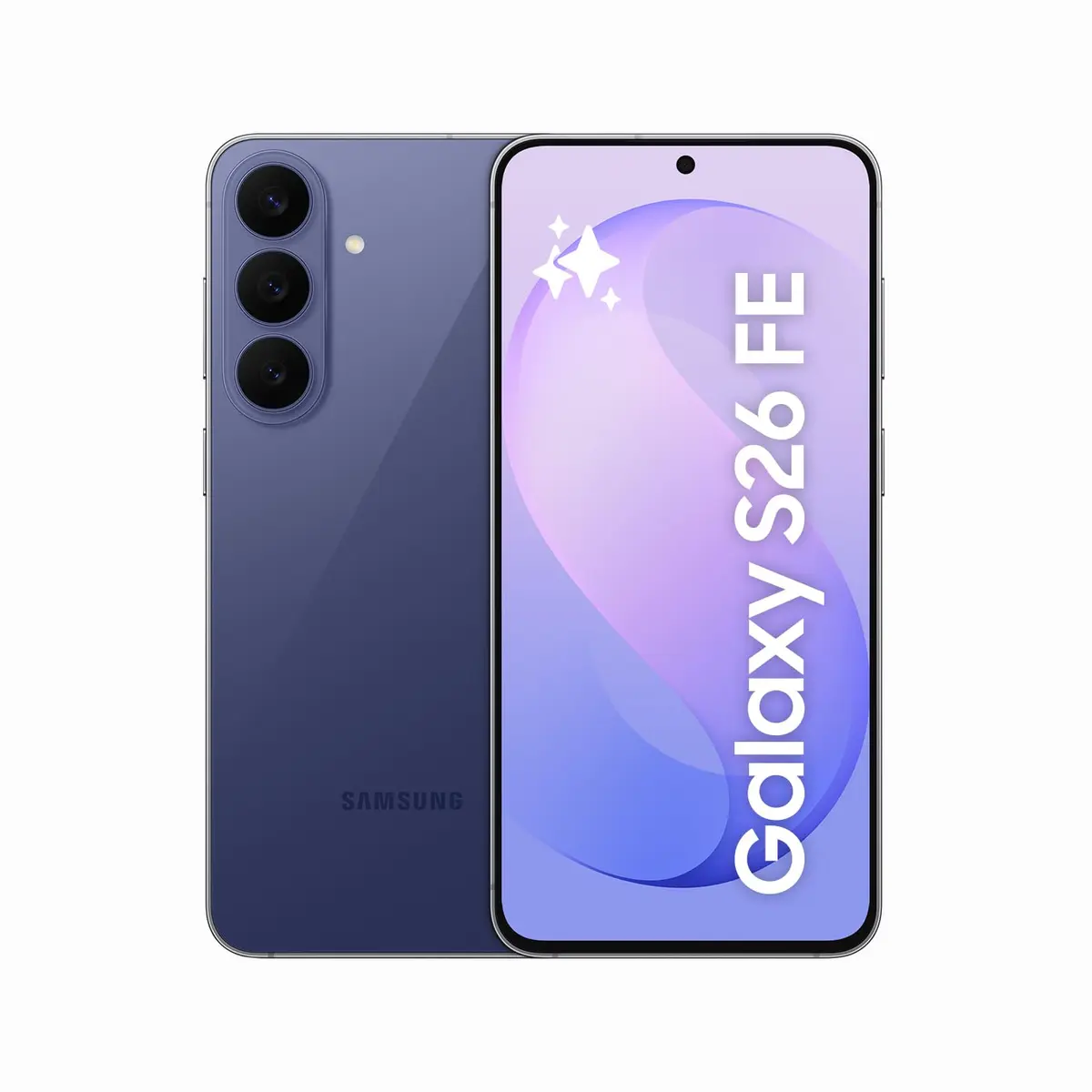 Celular Samsung Galaxy S26 FE 128GB, 8GB RAM Tela 6,7" - Azul Cobalto | 128GB Armazenamento, 8GB RAM, Tela 6,7 Polegadas, Galaxy S26 FE