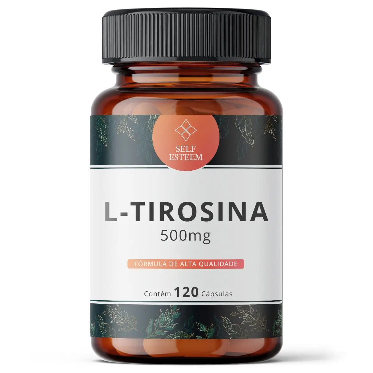 L-Tirosina 500mg 120 Cápsulas