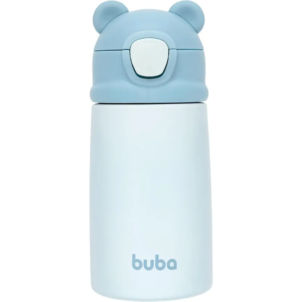 Buba, Copo Térmico Parede Dupla Ursinho Azul