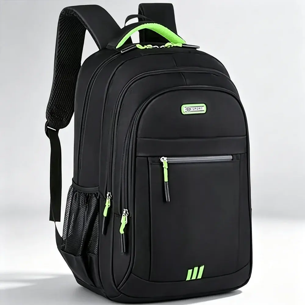 Mochila para Notebook de 15,6 Polegadas com Três Compartimentos Grandes, Alta Capacidade de Carga, Suporta 45lbs, Ideal para Viagens Diárias e Transporte de Laptop - 1