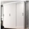guarda-roupa casal lisboa 3 pt 2 gv branco - 1