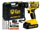 Parafusadeira E Furadeira Impacto The Black Tools Tb-21pw 3/8 Cor Amarelo Frequência 50/60 Hz - 1