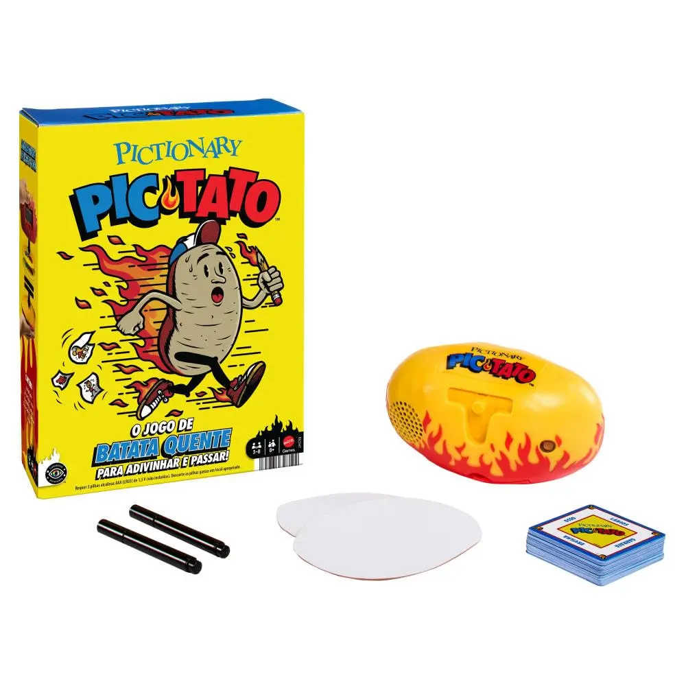 Pictionary Jogo de Tabuleiro Pictato para crianças a partir de 8 anos