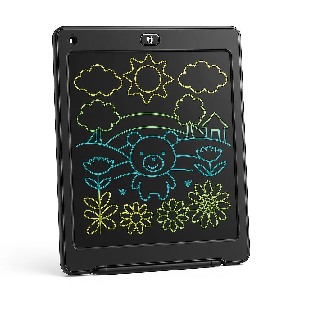 Lousa Mágica Infantil – Apague com 1 Toque | Tela Reutilizável para Desenhos e Escrita | Portátil, Leve e Sem Bagunça