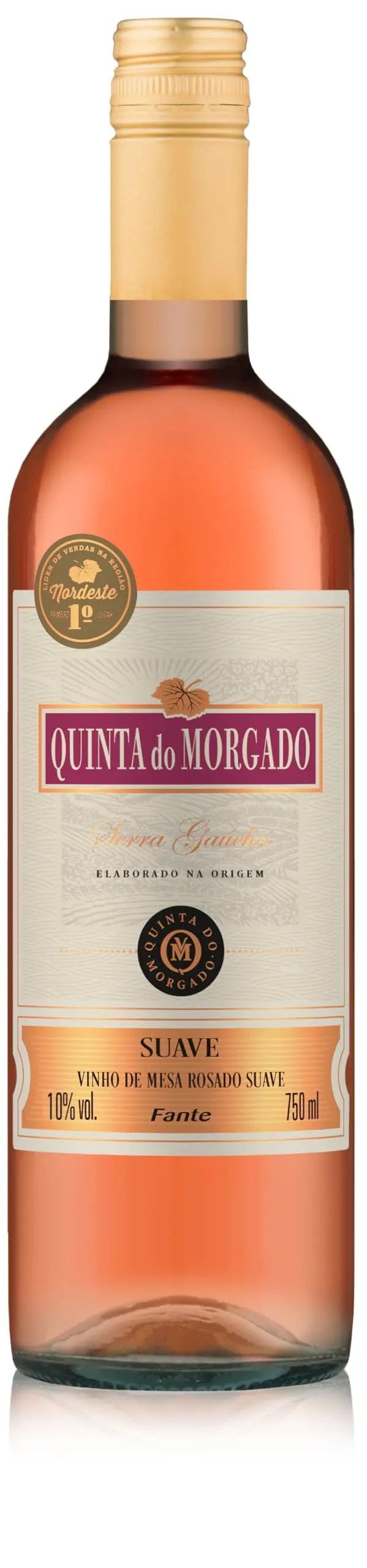 Vinho Quinta do Morgado rosado suave 750 mL | Vinho rosado suave com sabor equilibrado e notas frutadas