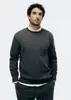Blusão básico masculino comfort em moletom peluciado - verde - 1