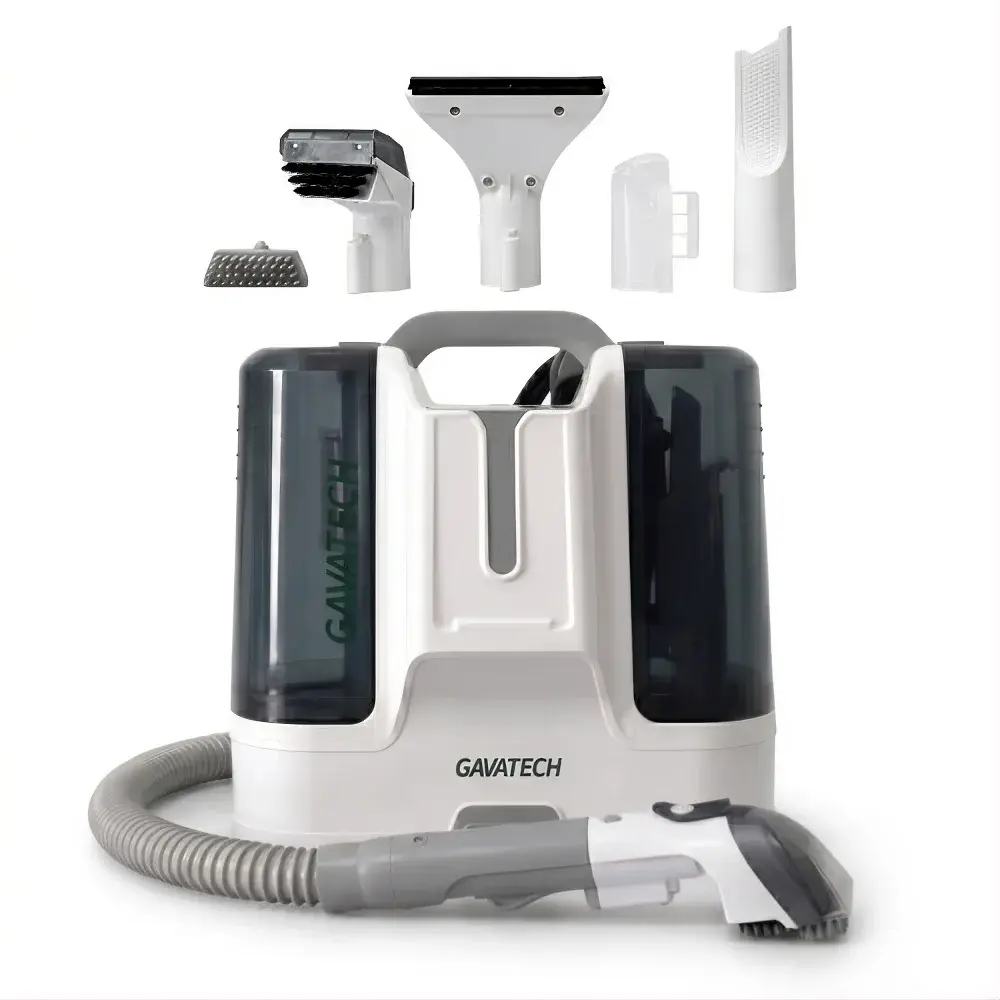 Aspirador de água Gavatech para estofos, limpador portátil de injeção e extração, máquina de limpeza doméstica para sofás, tapetes, colchões e bancos de automóveis