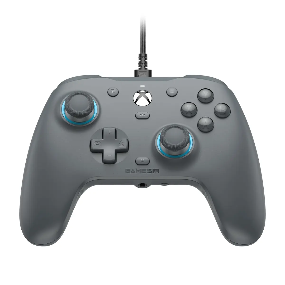 GameSir G7 SE Controle com Fio para PC, Xbox One, Xbox Series X|S, Gamepad para Jogos Plug and Play (Cinza)