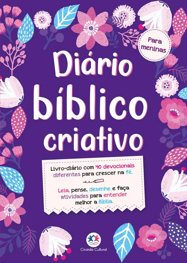 Livro-diário bíblico criativo - para meninas - 1