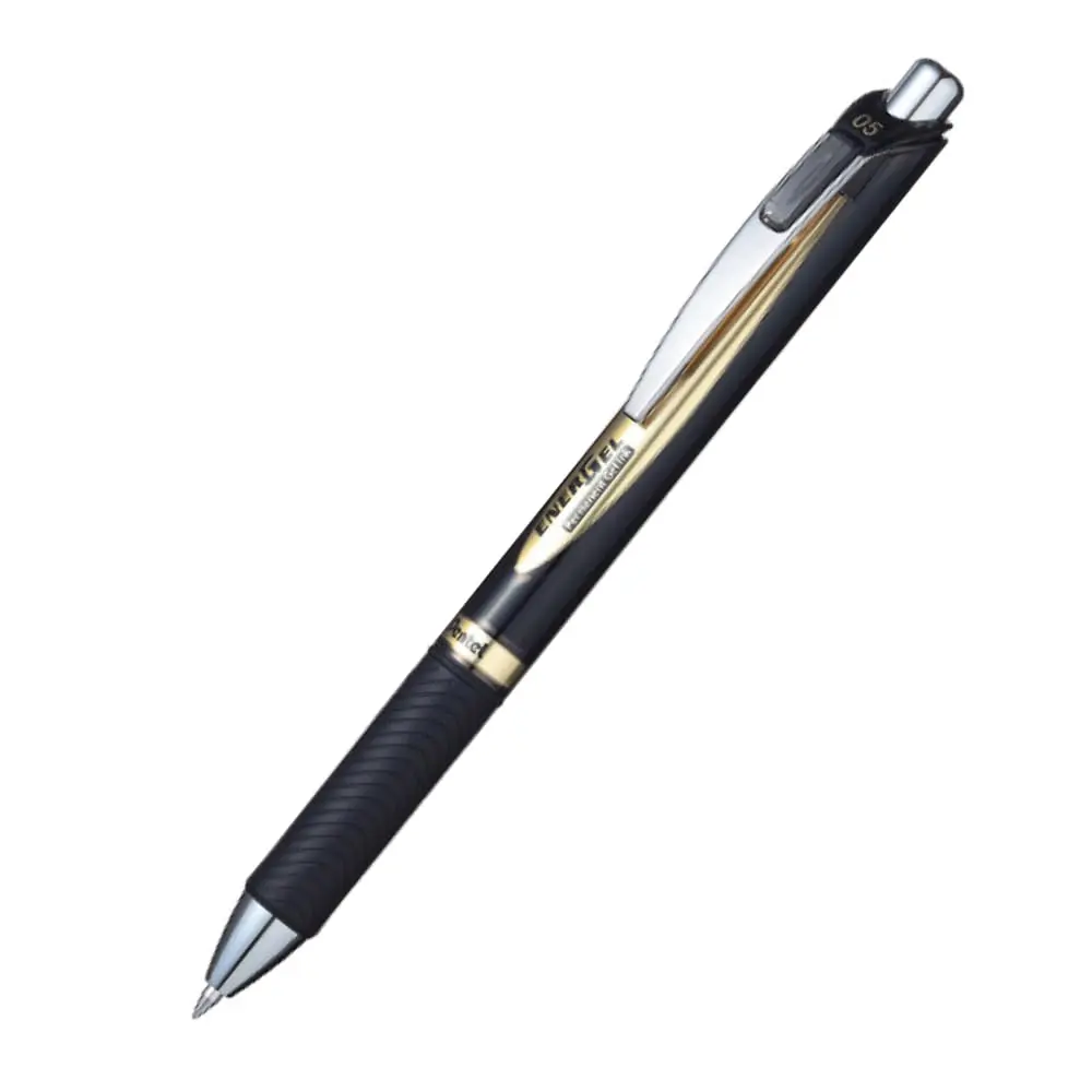 Pentel Caneta Gel Energel Permanente 0.5mm Preta SM/BLP75-A