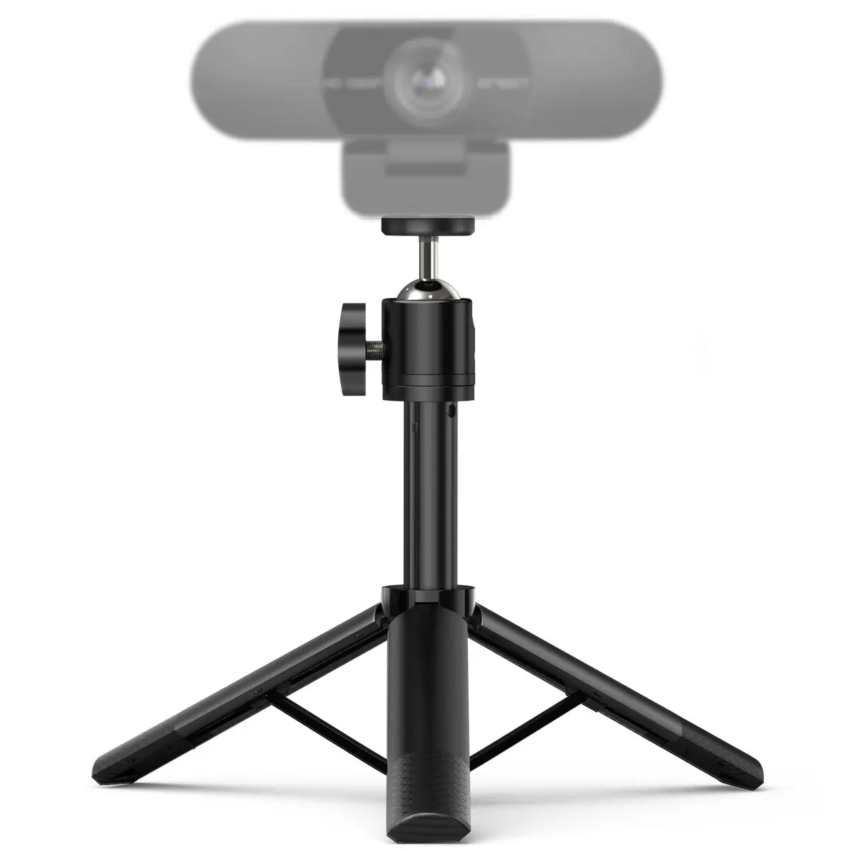 Tripé para Webcam, EMEET Tripé Mini Profissional para Webcam, Alturas Ajustáveis com Cabeça Giratória 360°, Portátil e Leve, Uso Estável, Universalmente Compatível para a Maioria das Webcams/Celulares - 1