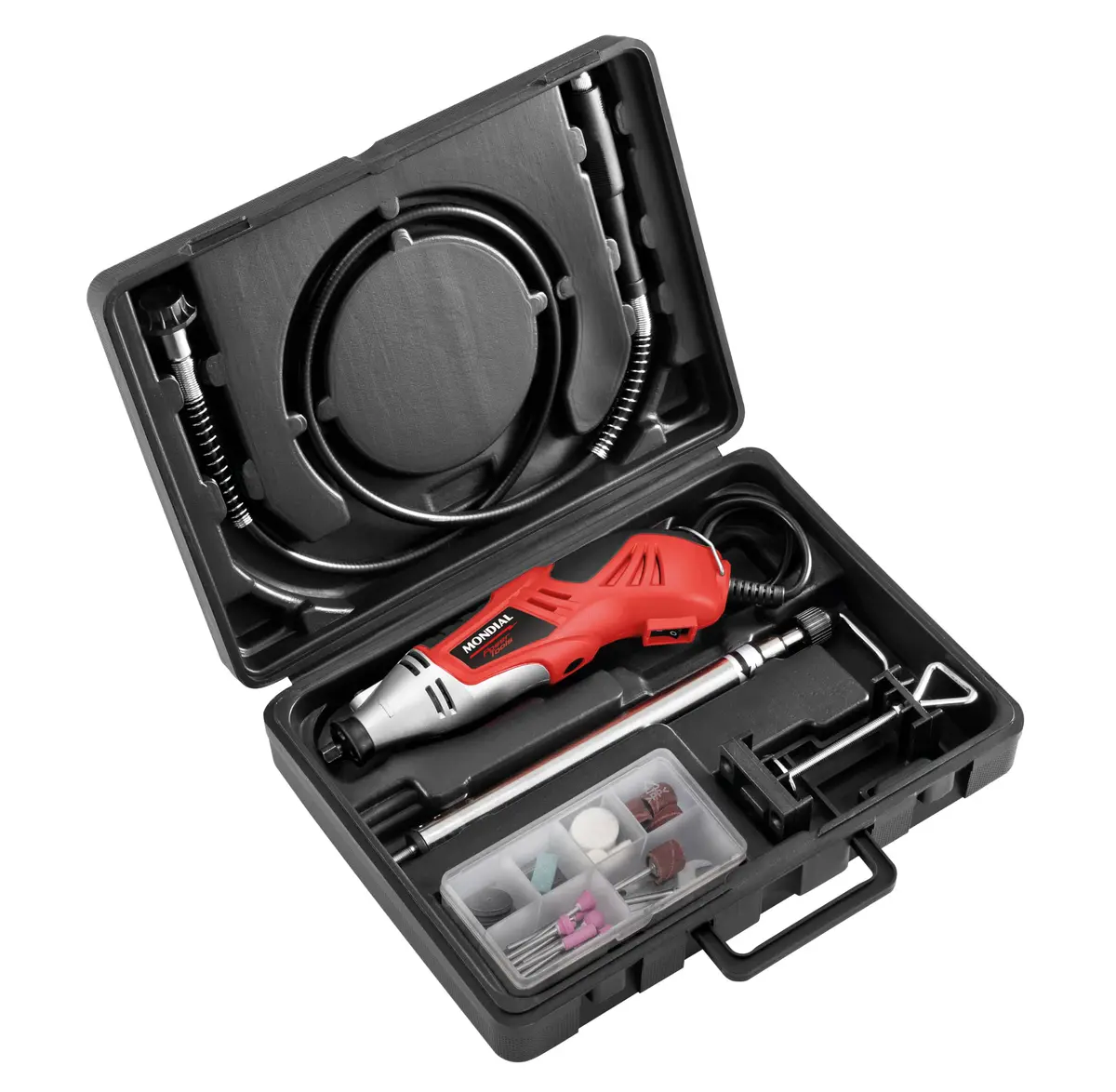MONDIAL Micro Retífica, Vermelho/Preto, 180W, 110V - FMR-02 - 1