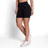 Short Bermuda Fitness Selene Sem Costura Poliamida Com Compressão Academia Corrida Esportivo - 1