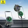 [Com Taxa] Suporte Magnético de Smartphone para Carro 360° com Carregador Sem Fio Baseus - 1