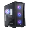 Gabinete Gamer SuperFrame Hawk, RGB, Mid Tower, Vidro Temperado, ATX, Black, Sem Fonte, Com 3 Fans - 1
