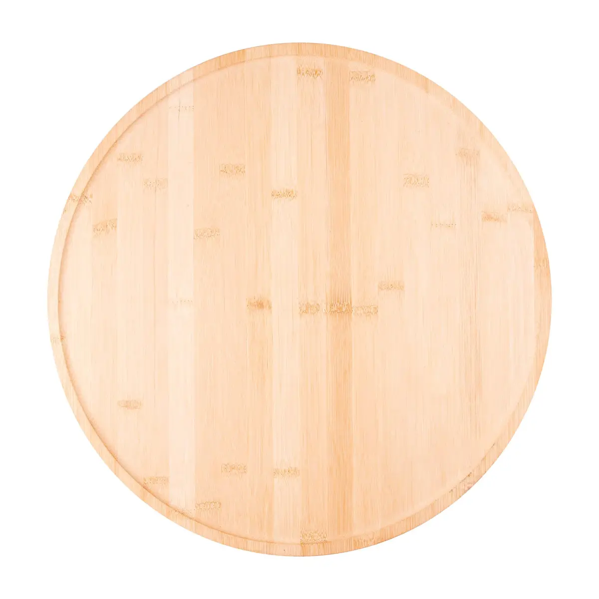 LYOR - Tábua Giratória Redonda de Bambu 45cm x 45cm x 2.5cm