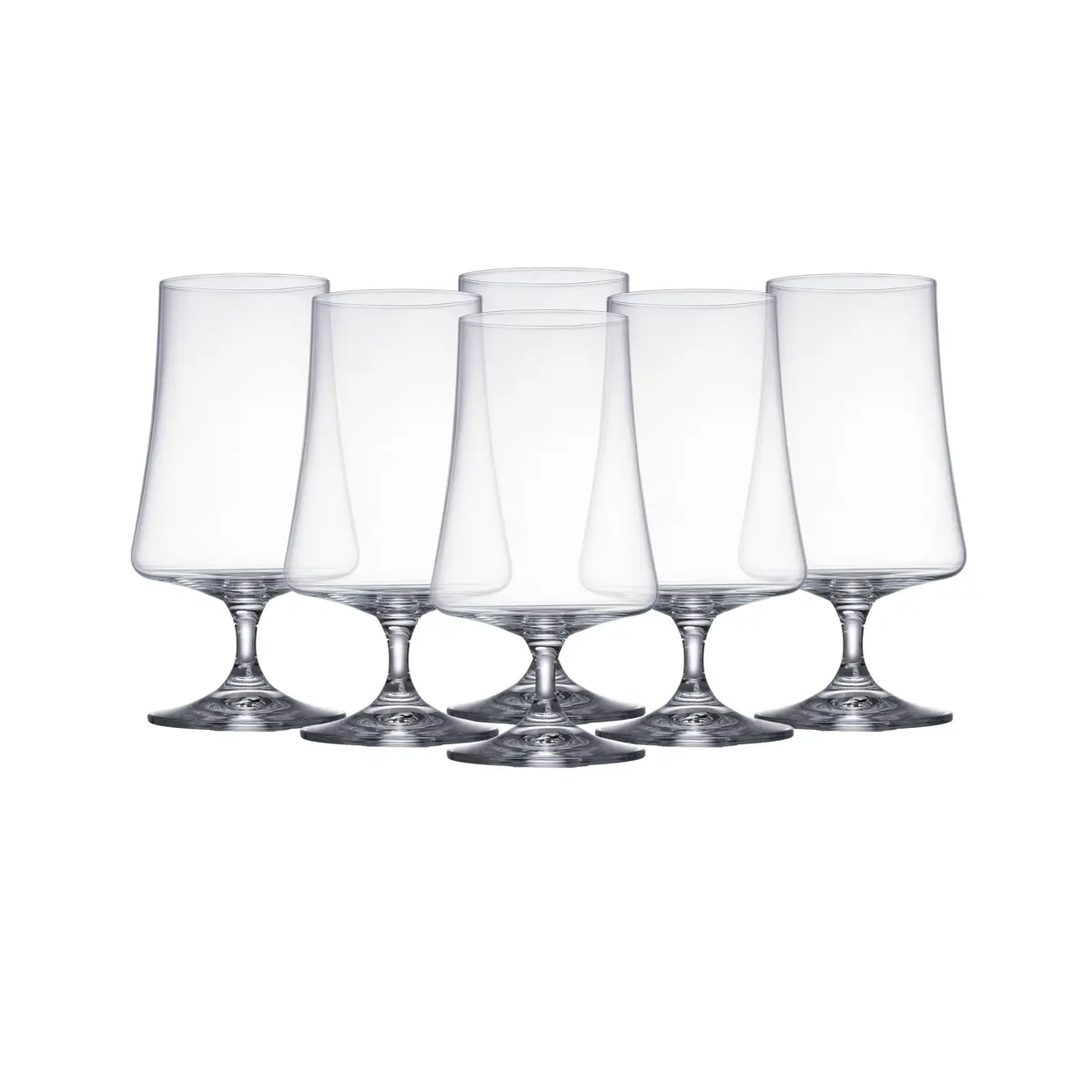 Jogo De 6 Taças para Cerveja - Xtra - Cristal Ecológico - 380Ml - Full Fit