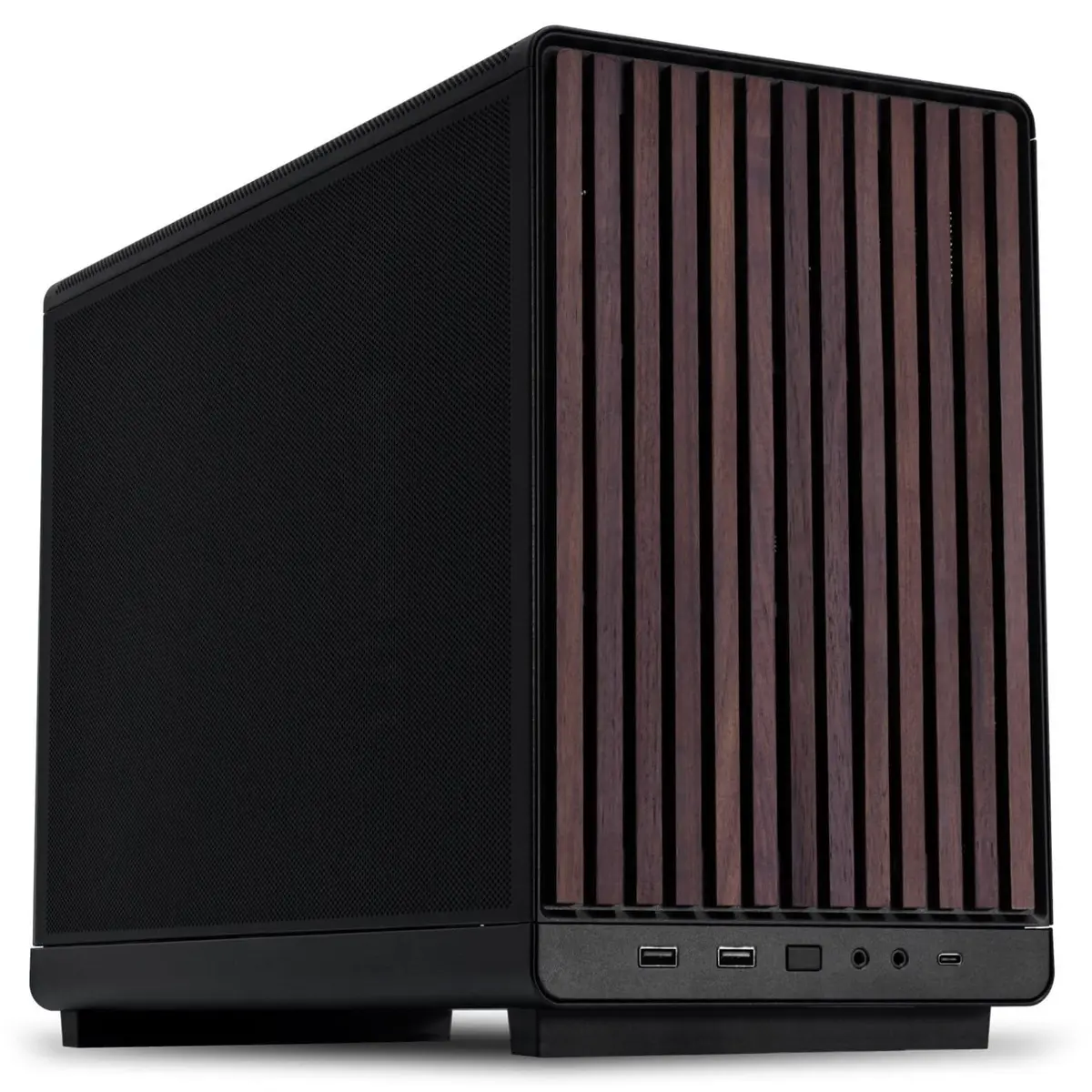 Gabinete Lian Li A3 Micro ATX Wood Edition Preto A3-MATX-WD | A3-MATX-WD