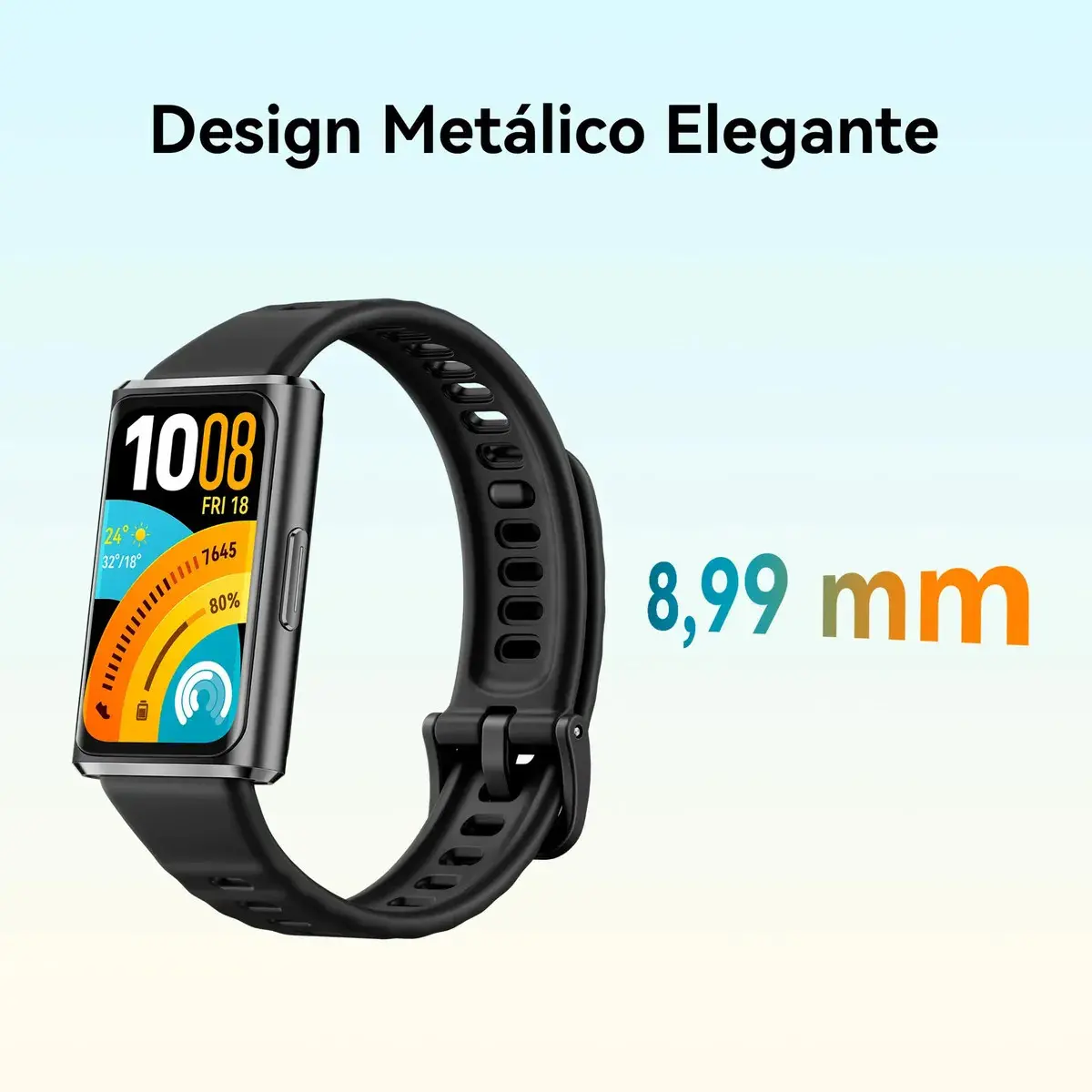 Smartwatch HUAWEI Band 11 Pro Posicionamento GNSS Autônomo Tela 162" AMOLED Bateria com Autonomia de Até 14 Dias Monitoramento Aprimorado do Sono Compatível com iOS e Android Preto thumbnail 2