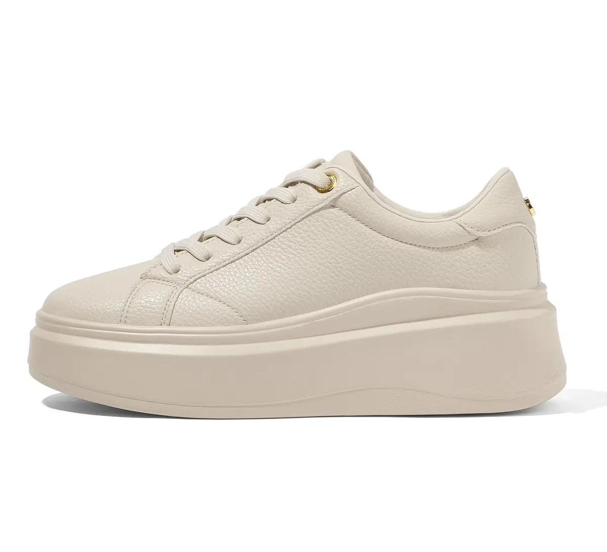 LUCKY STEP Tênis Plataforma Feminino Clássico de Tênis Casual para Caminhada Sola Baixa