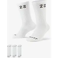 Meia Jordan Essentials (3 Pares) Unissex - 1