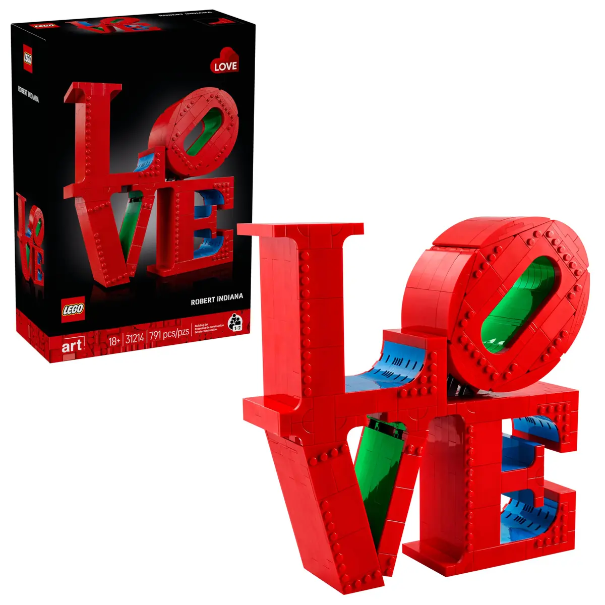 LEGO ART LOVE 31214 (791 Peças)