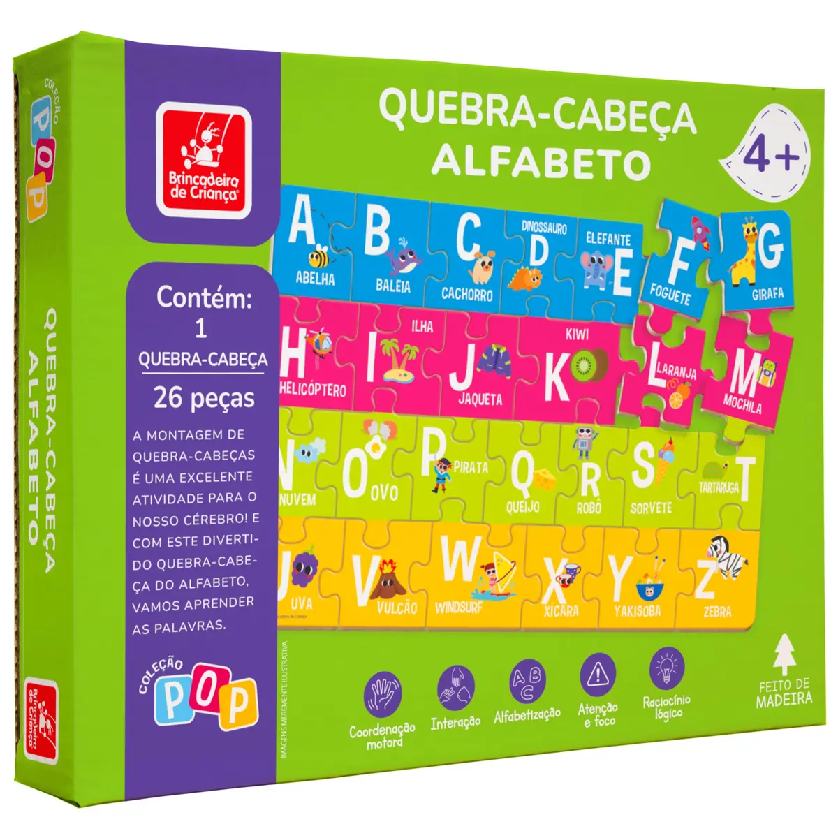 Alfabeto 26Pcs
