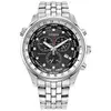 [App] Relógio Citizen Eco-Drive Sport Aço Prateado - 1