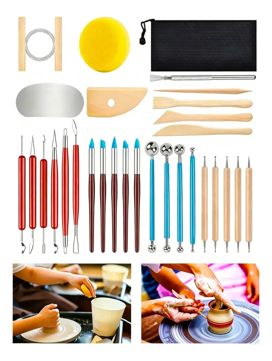 Bevafox Kit De Ferramentas De Esculpir,ferramentas De Cerâmi