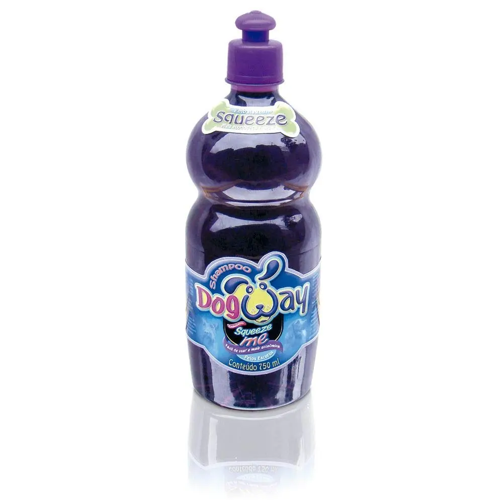 Shampoo para Cães Genial Pet Dog Way, Pelos Escuros, 750ml