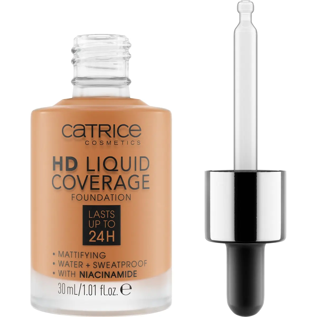 Base Líquida Catrice HD Liquid Coverage Foundation cor 070 Toffee Beige