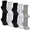 Kit com 10 Pares de Meias Cano Alto Algodão Unissex Usee Brasil - 1
