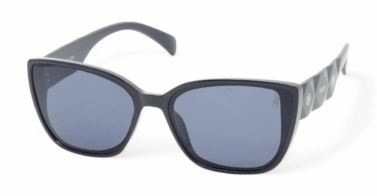 Óculos de Sol Polo London Club Feminino, design Clássico com Lente Proteção UV400 - Kit contém Case Couro ECO