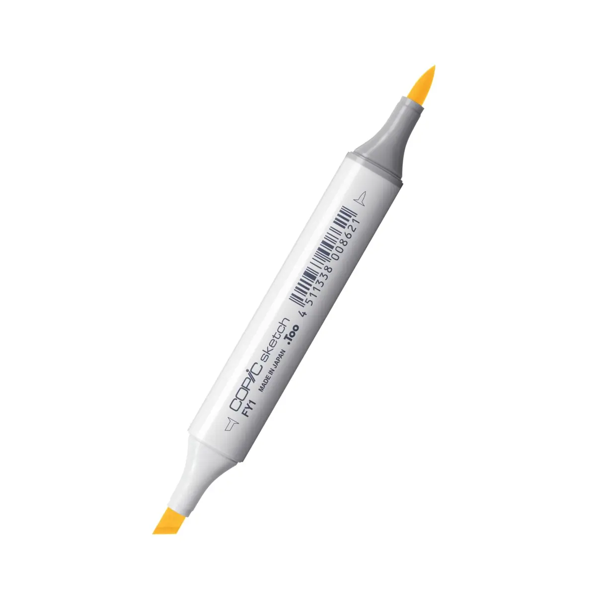 COPIC Marcador Sketch Ponta Dupla Redonda e Chanfrada, Cor FY1 Fluorescent Yellow Orange, 1 unidade - 1