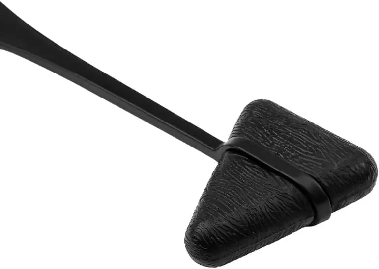 Martelo de Reflexo Neurológico Buck, Preto, com Agulha para Teste de Sensibilidade (Taylor Preto)