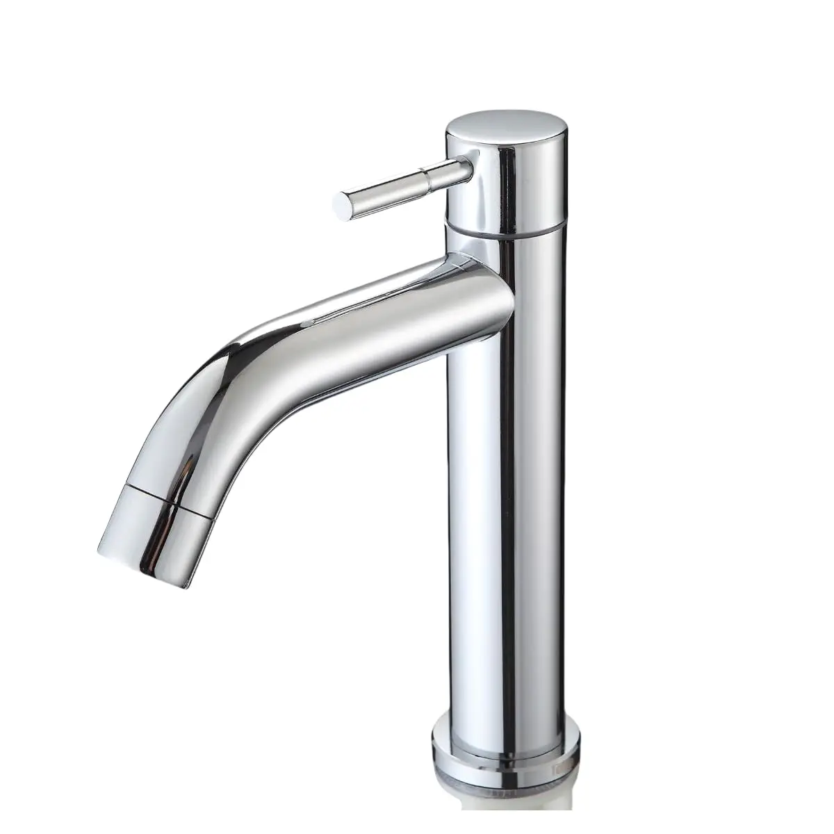 Torneira de Água Fria para Banheiro Lavabo 1/4 Volta - Cromado