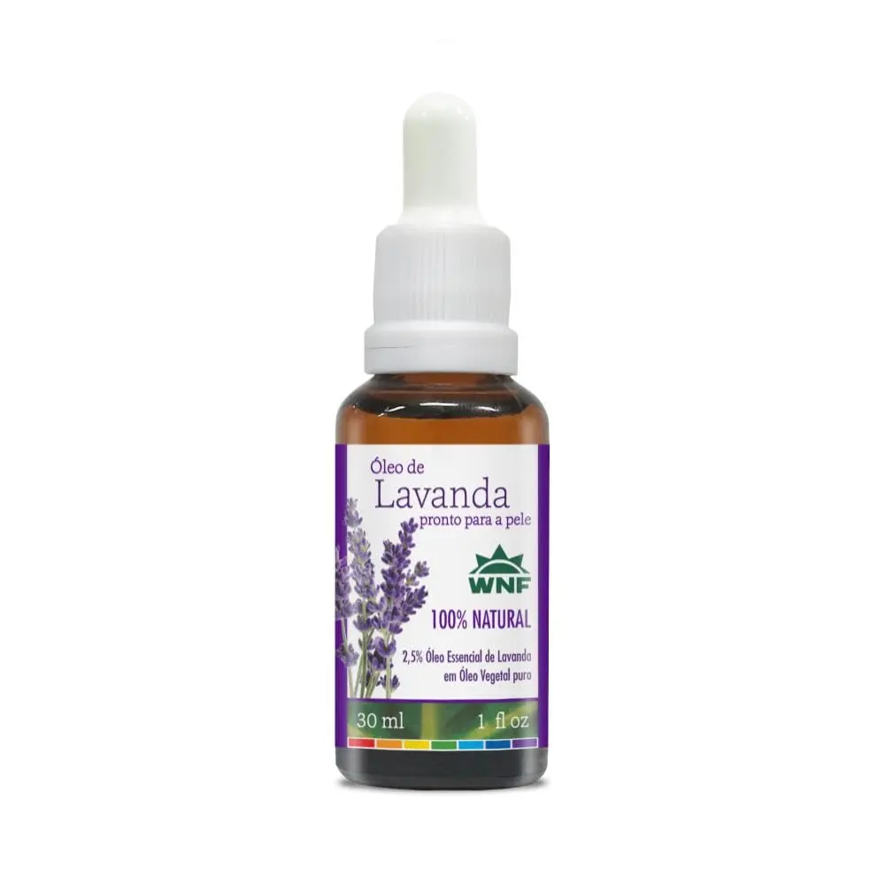 Óleo hidratante Pronto para Pele de Lavanda 30 ml, WNF