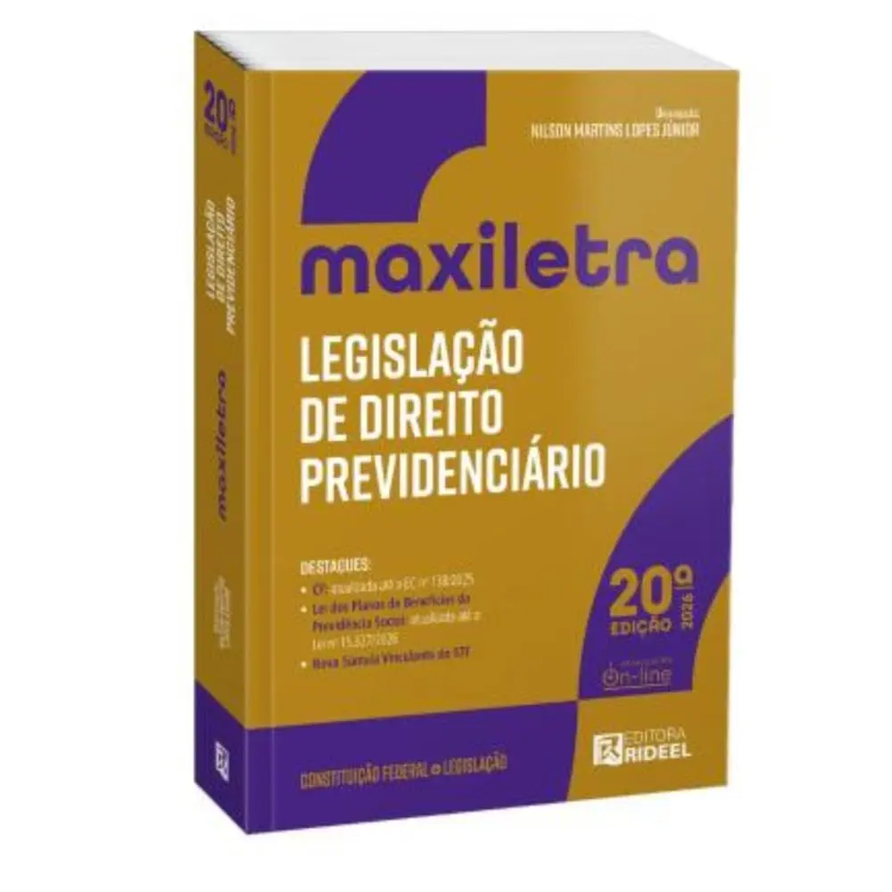 Legislação de Direito Previdenciário - Maxiletra 2026 - 1