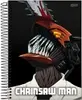 Caderno Espiral 1 Matéria Chainsaw Man Denji - 1
