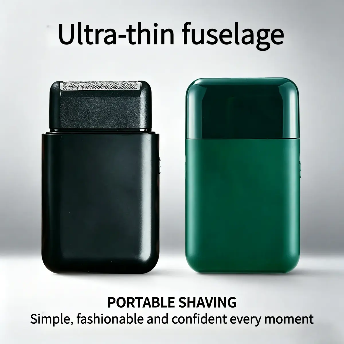 NOVO Aparador de Barba Elétrico Profissional TOP, Barbeador Portátil Mini com Lâmina Recíproca e Carregamento USB para Homens