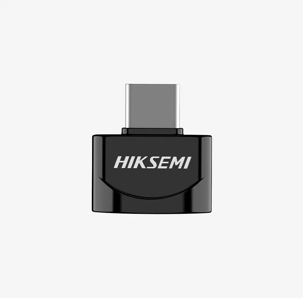 Leitor de Cartão Micro SD Hiksemi CR01 Mini Preto USB 3.2 Tipo-C 5Gpbs HS-HUB-CR01 MINI