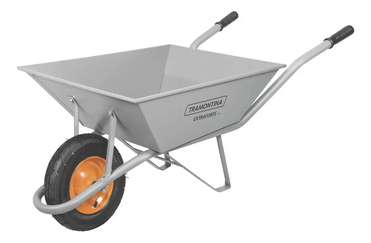 Carrinho De Mao Chapa 20 Extraforte 65l Tramontina 77714/435